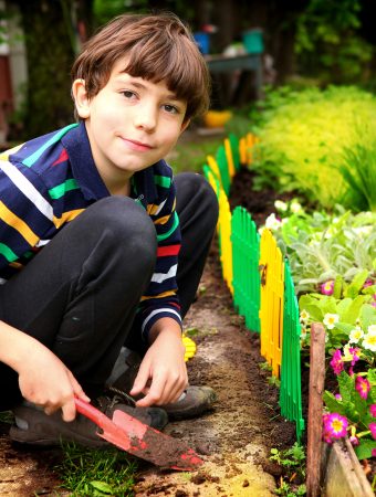 young gardener