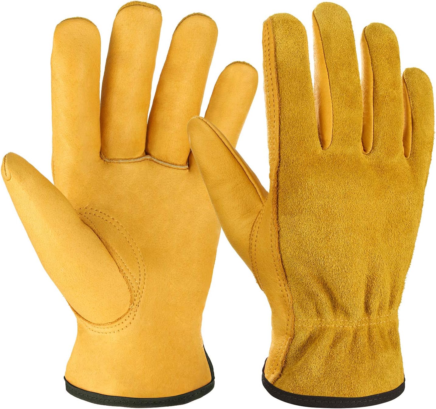 Ozero Leather Work Gloves