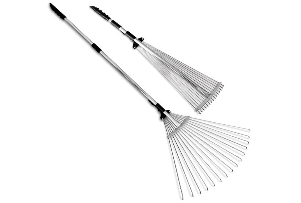 adjustable garden rake gardening tools